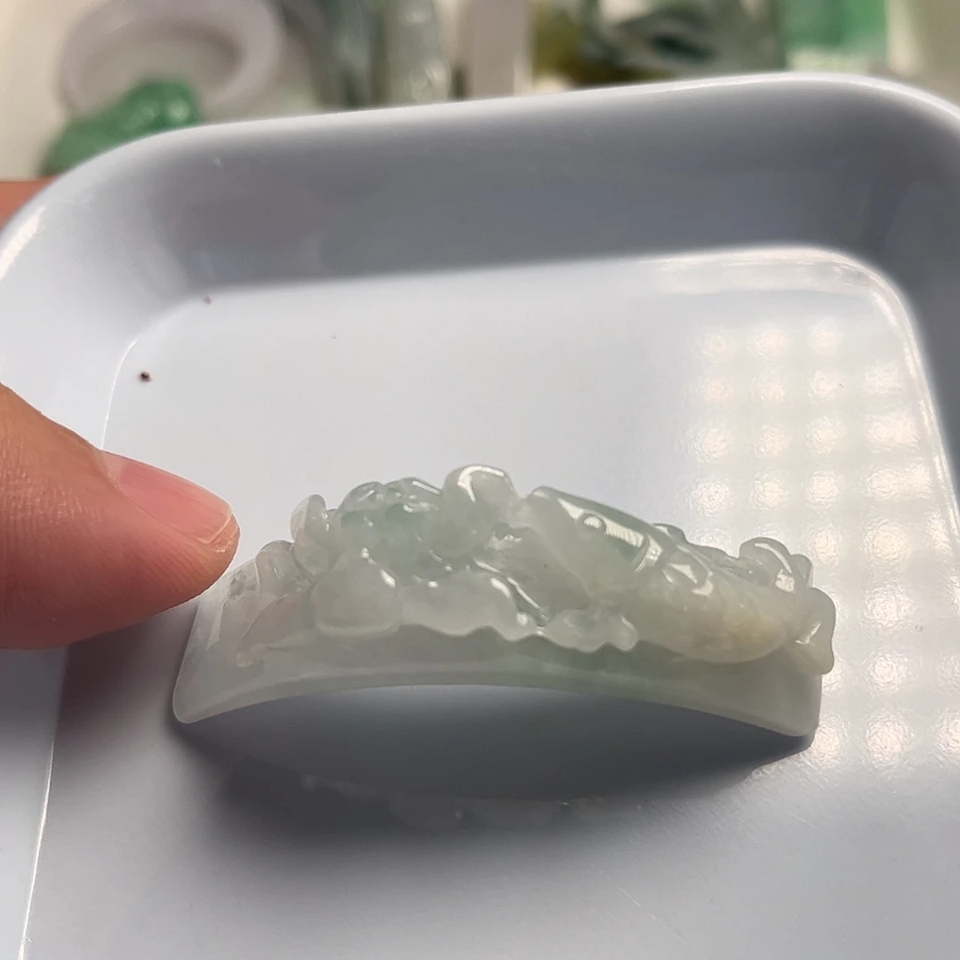 翡翠未镶嵌颈饰天然翡翠