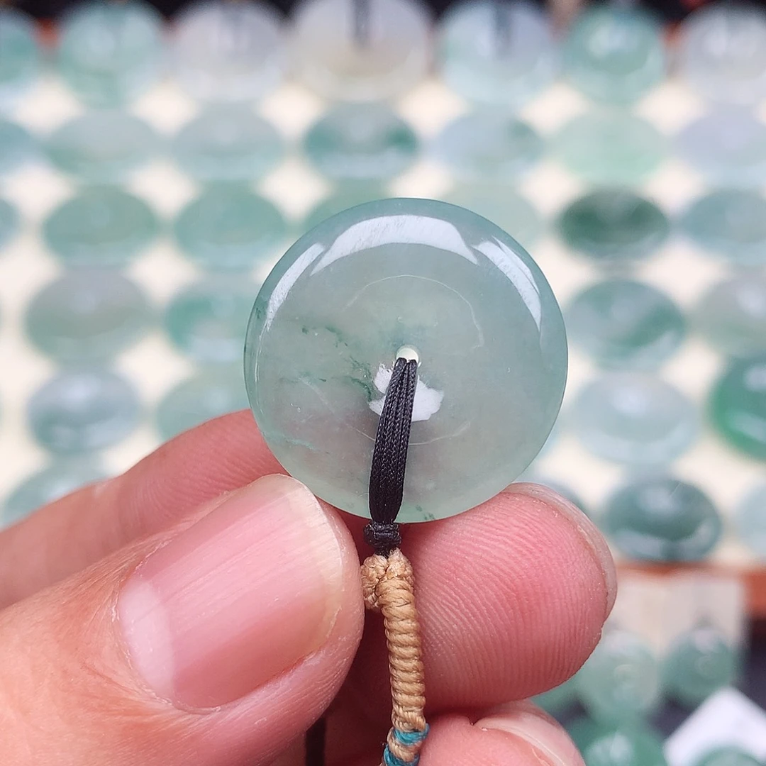 颈饰未镶嵌翡翠22.8-4.8mm