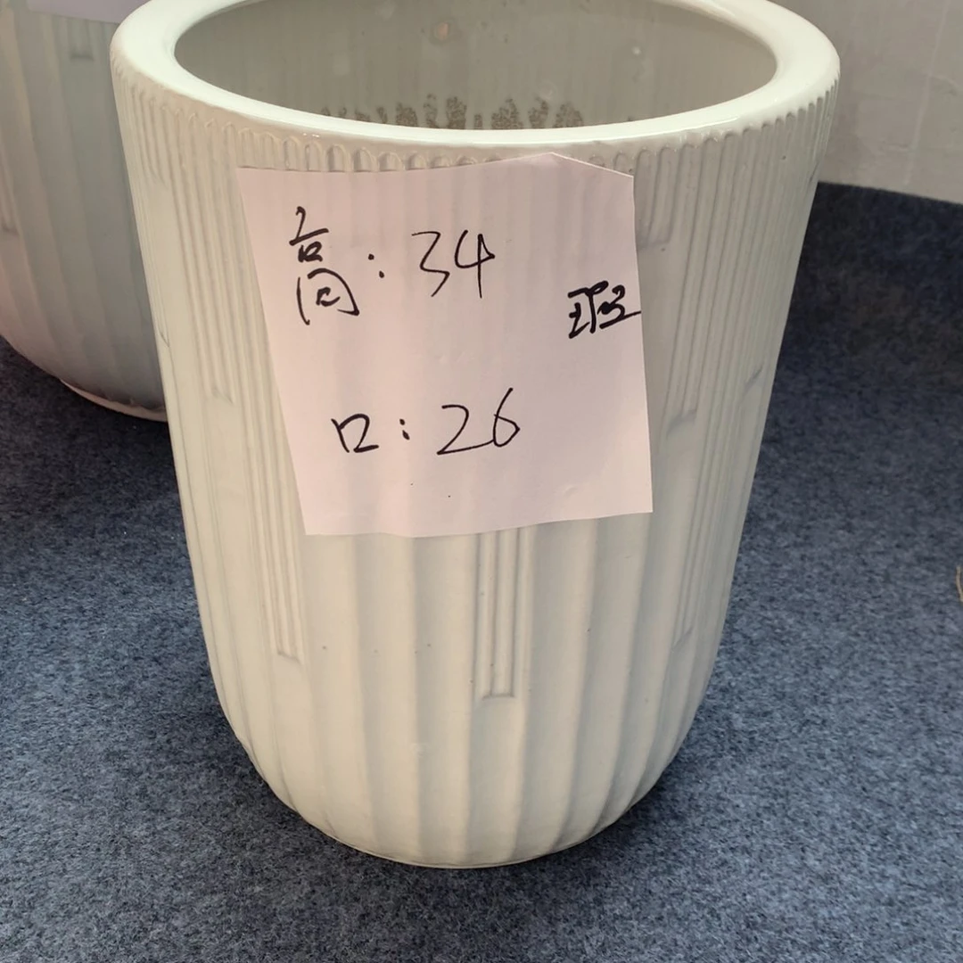 高温陶瓷花盆微瑕
