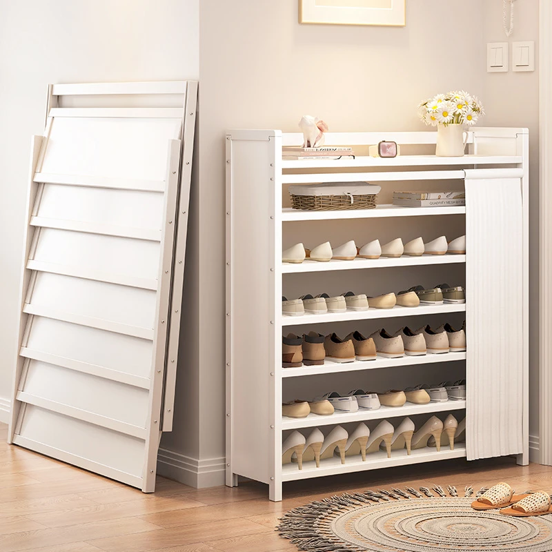免安装鞋架室内简易折叠鞋柜家用门口多层防尘出租房鞋子收纳神器