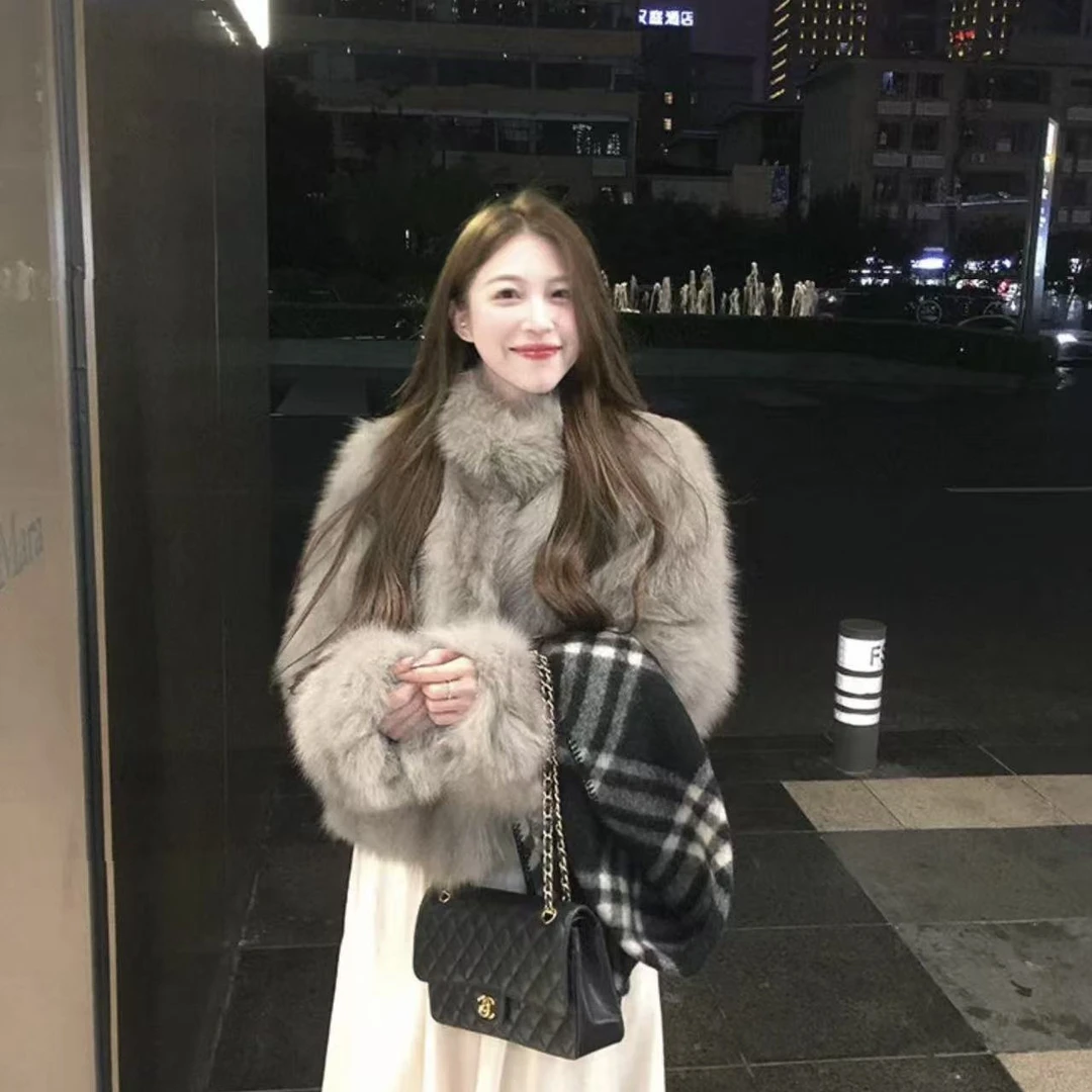 La Chapelle/拉夏贝尔秋冬款外套冬季慵懒风复古百搭时尚万能搭配