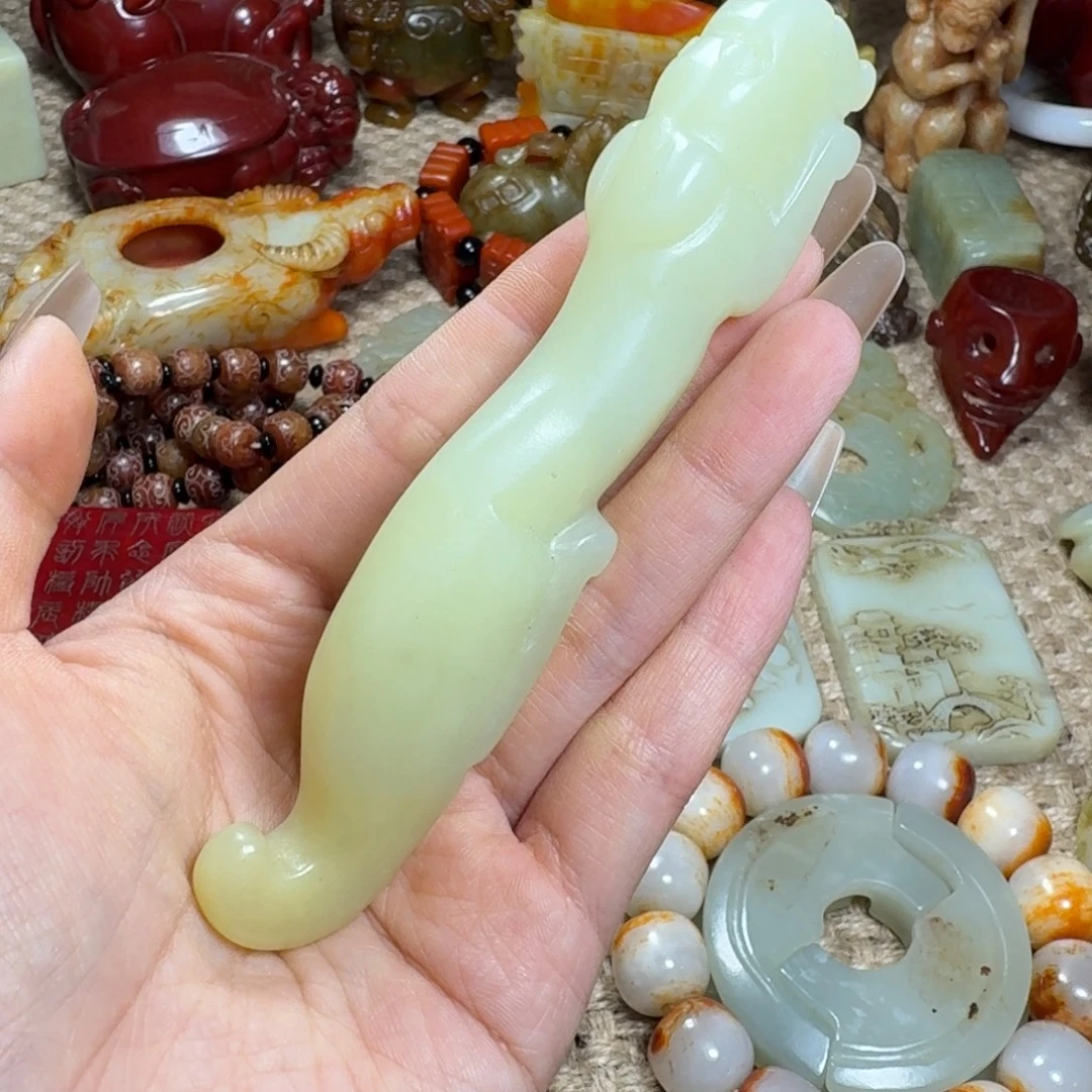 白玉菩提吊坠挂件