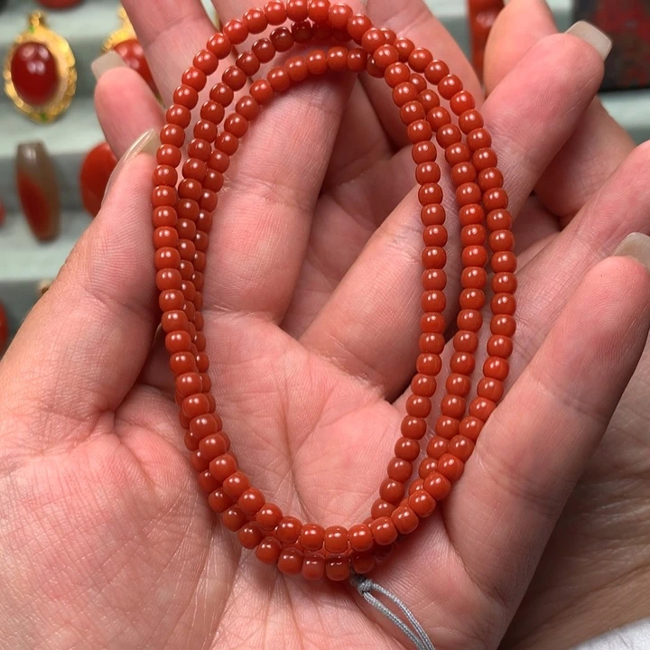 未镶嵌手串南红玛瑙