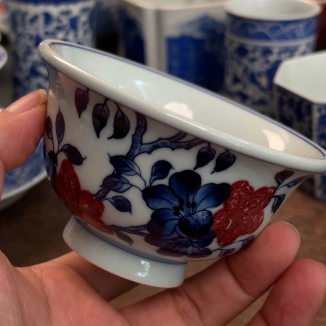 纯手工手绘陶瓷茶具