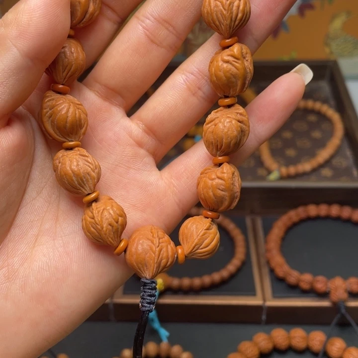 手串桃核龙纹涛哥