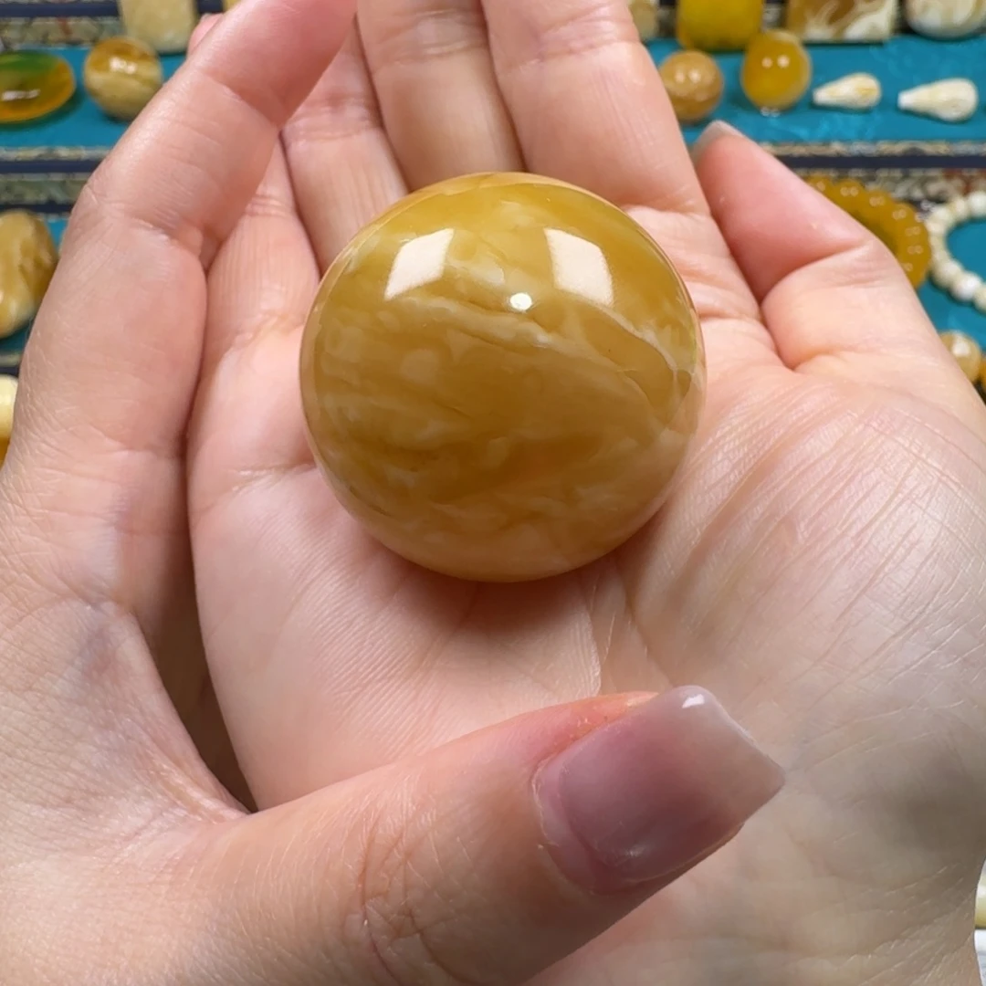 琥珀未镶嵌手链同料