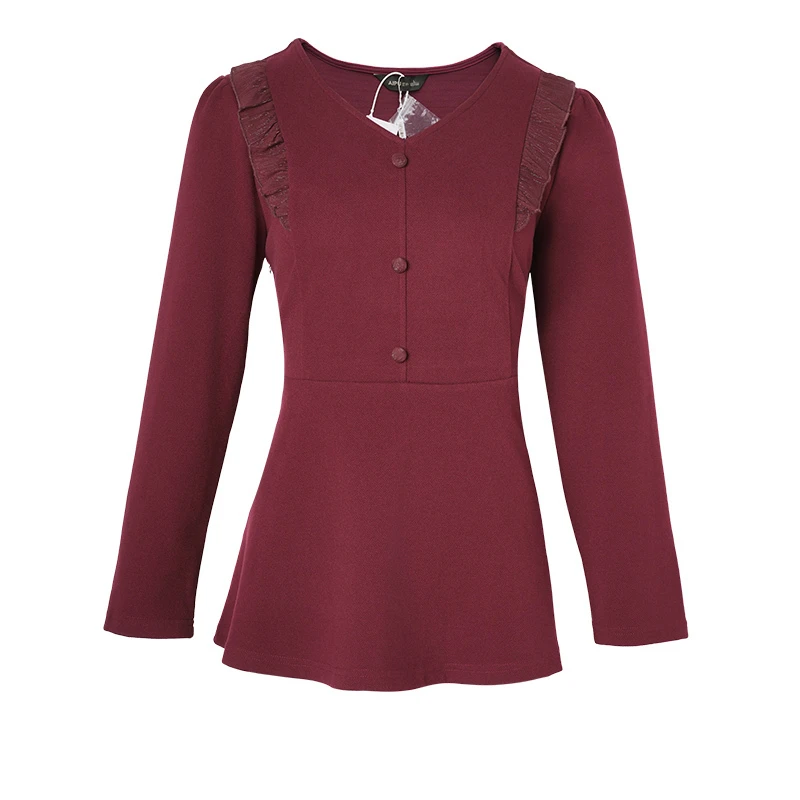 91853大码女装2024秋冬时尚优雅气质休闲百搭洋气显瘦遮肉衬衫