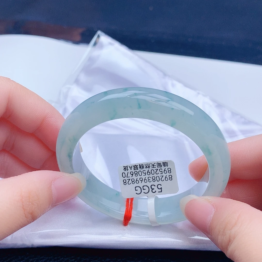 翡翠未镶嵌手镯缅甸天然翡翠a货手镯