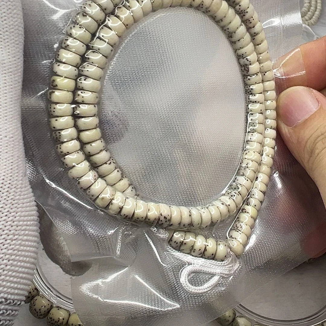 手串星月菩提73半臂留白药片 撞色 885