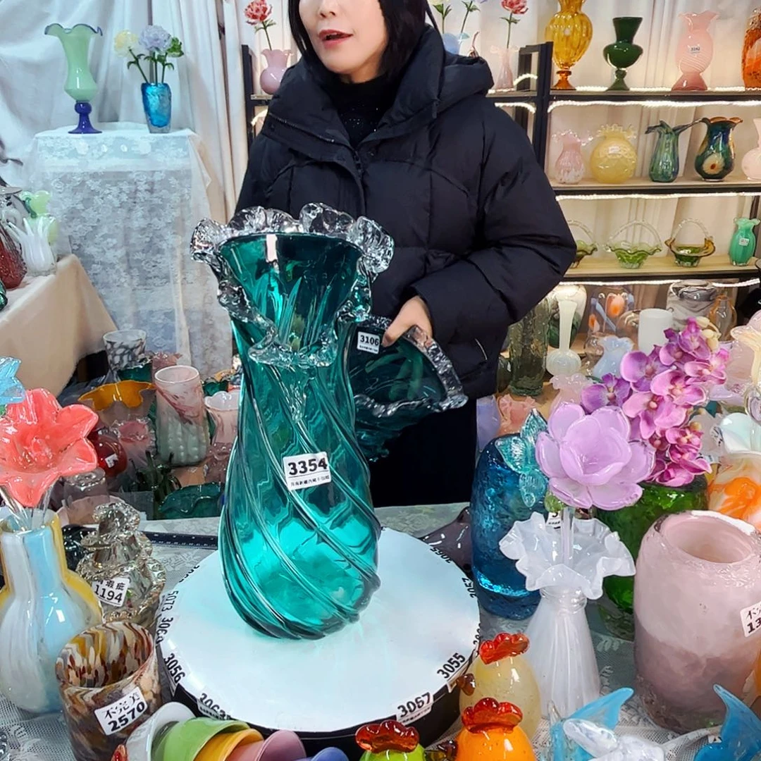 3354家悦美居琉璃摆件