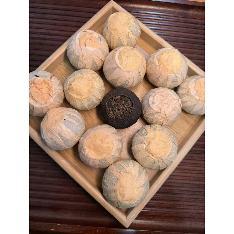 新会大红柑 君君收茶 新会红柑 熟普里料 12月9