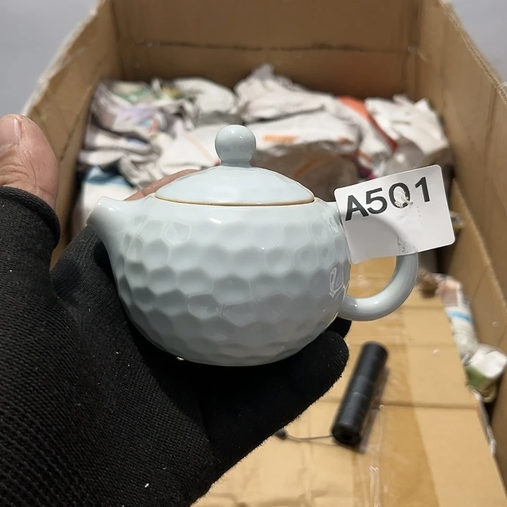 瓷片茶摆件工艺品摆件666