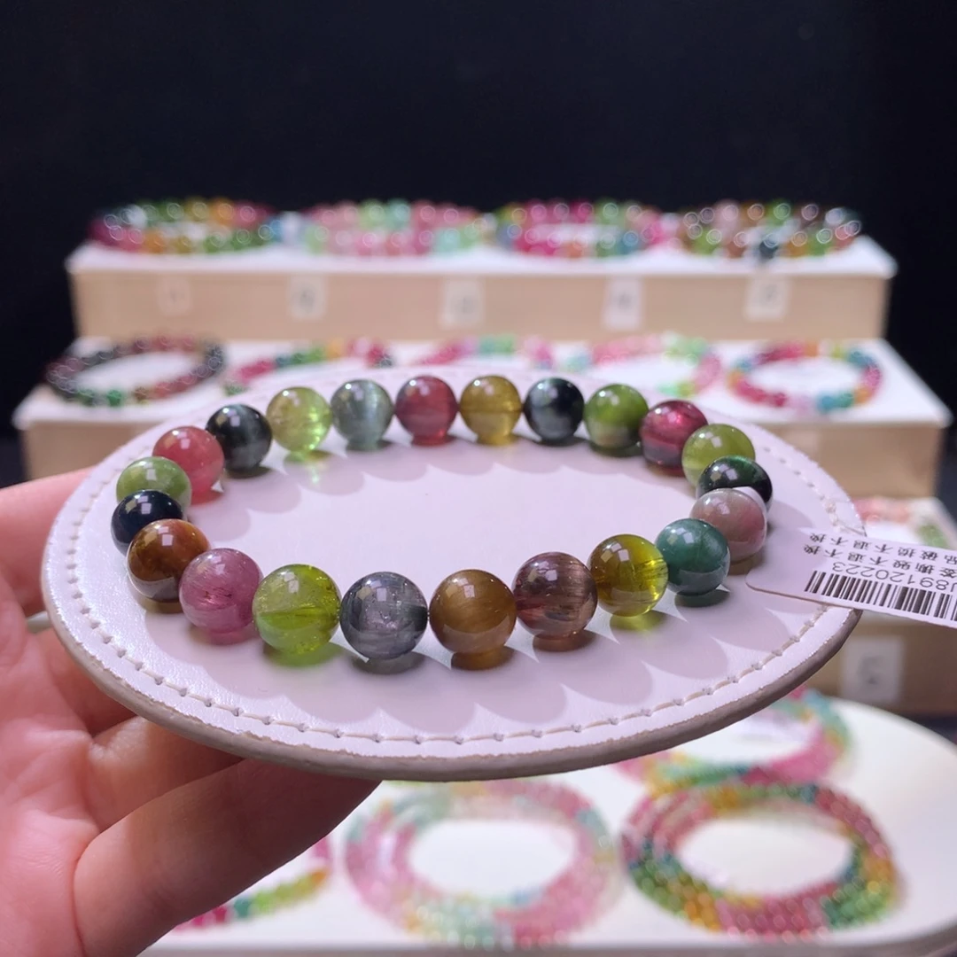 未镶嵌手链碧玺碧玺