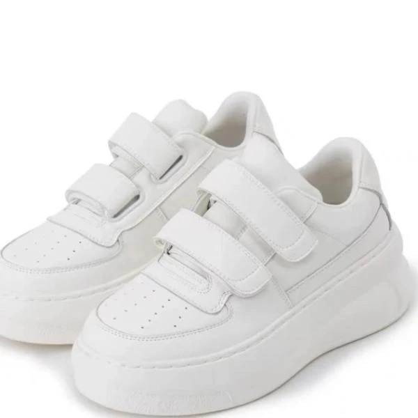 新款儿童橡胶底魔术贴板鞋