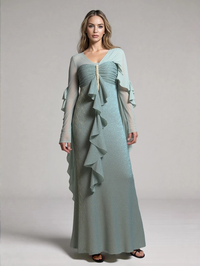 2008优雅飘逸时尚晚装