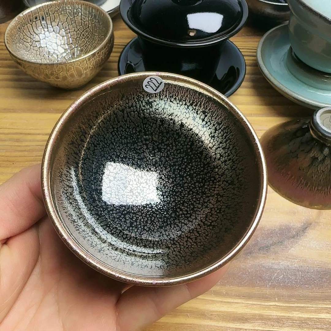 茶盏建窑建盏茶器222