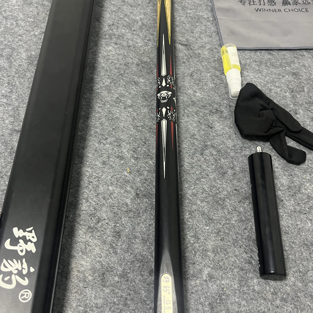 小头手工中式八球斯诺克免漆桌球杆通杆