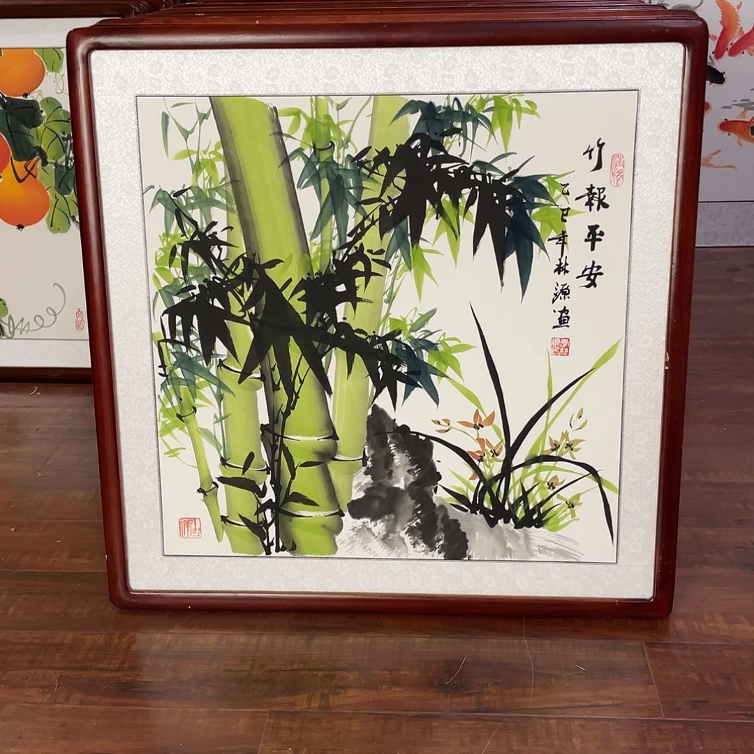 国画带框尺寸63*63厘米