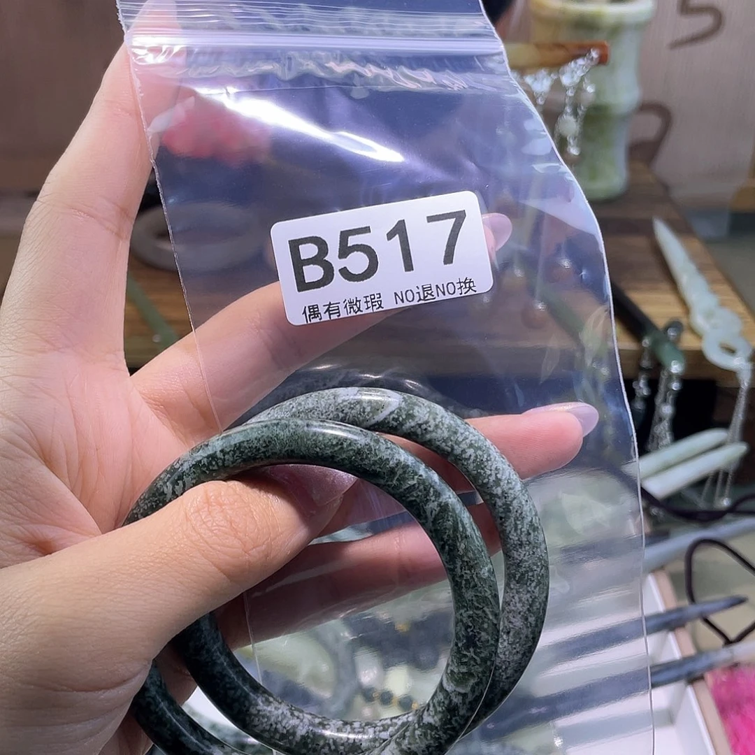 蛇纹石玉发饰银S925镀金镶嵌燕**薯