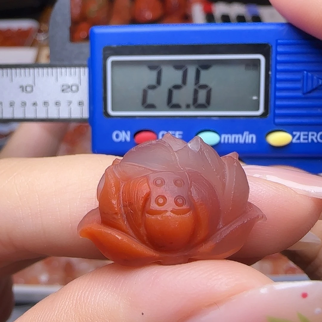 南红玛瑙未镶嵌颈饰