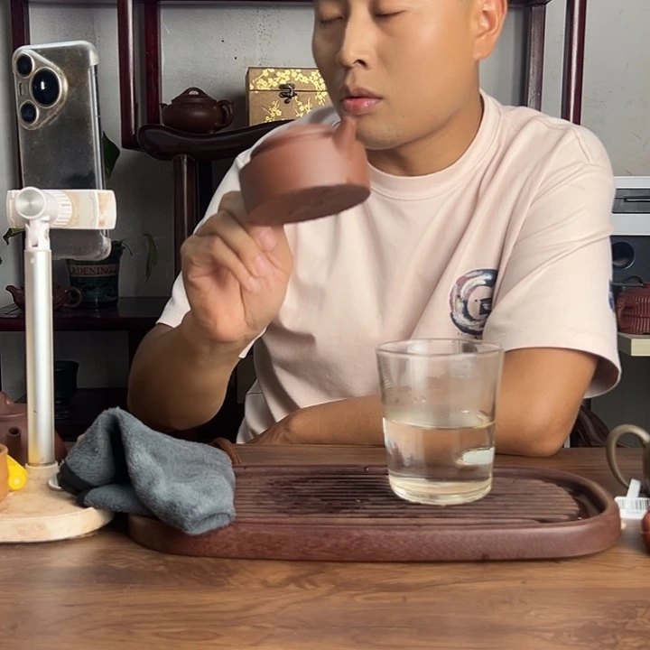 茶壶紫砂宜兴原矿紫泥折肩德钟160毫升