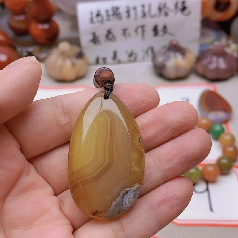 【闪购商品】未镶嵌玛瑙/玉髓珠宝半成品铭**乐