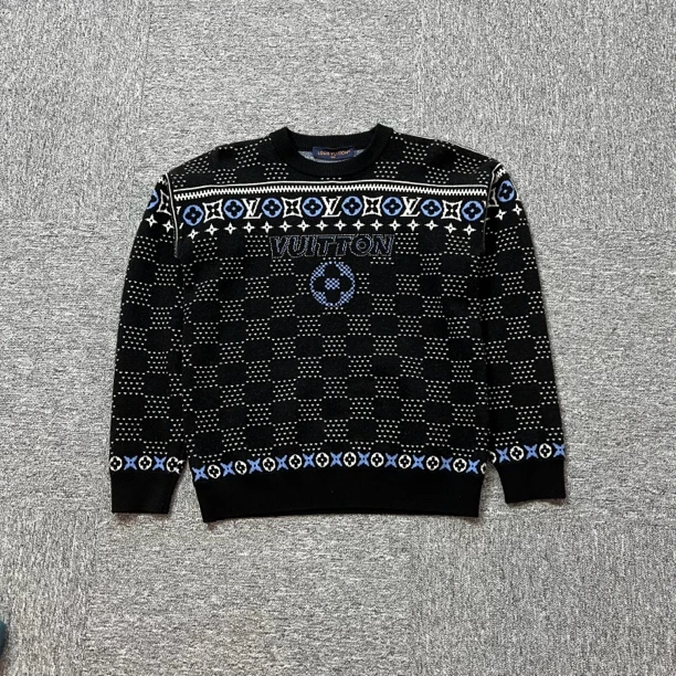 未使用 LouisVuitton/路易威登 LV25新款菲尔岛毛衣/s m xl 4l