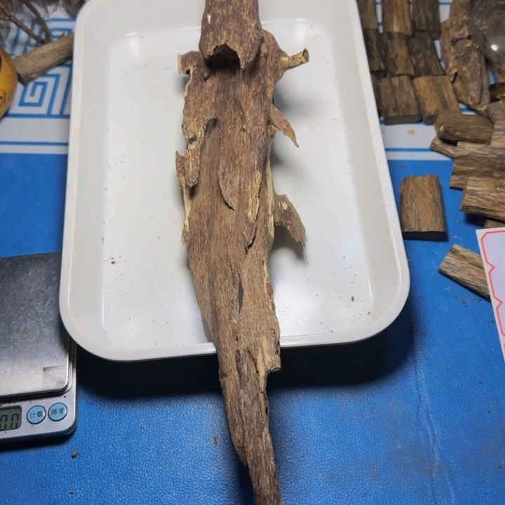 木释*慕手工艺雕塑根雕木方板材167克