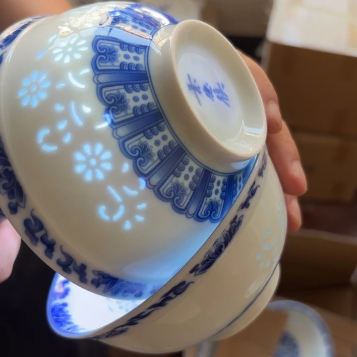 青瓷景德镇陶瓷玲珑全品