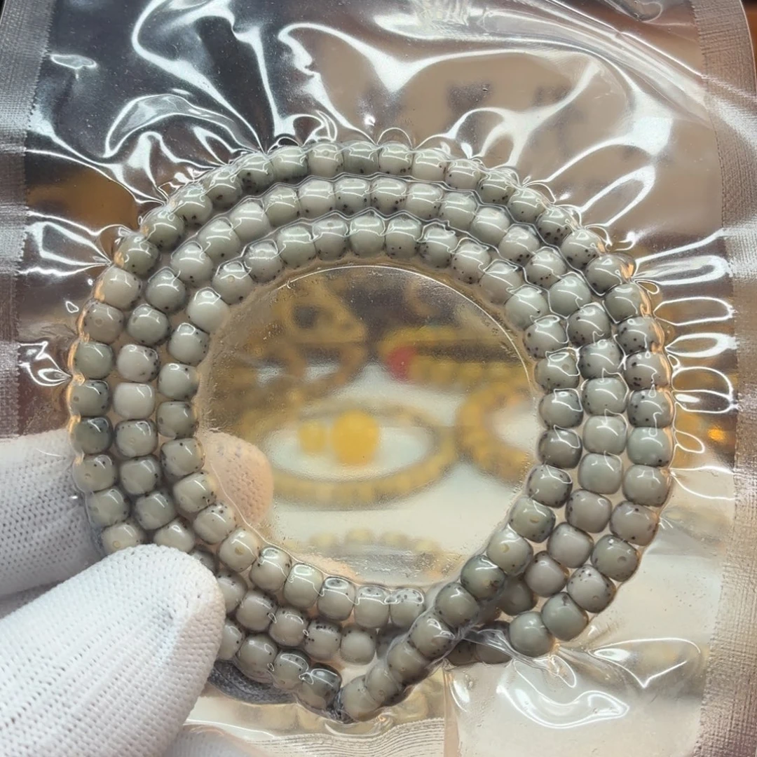 手串星月菩提海南星月菩提通体小冰糖