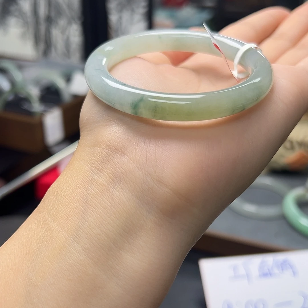 翡翠未镶嵌手镯53-55号7