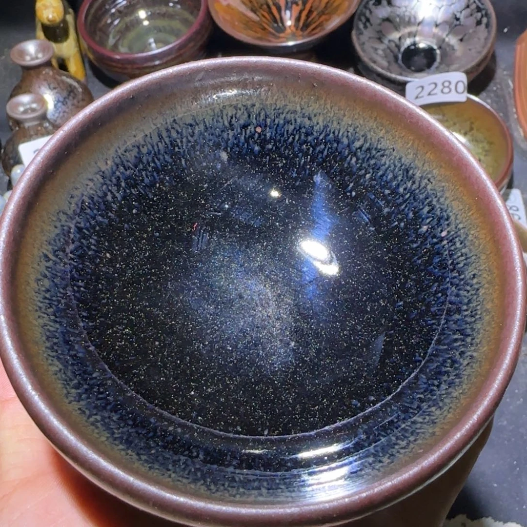 茶盏福建盏茶器平口