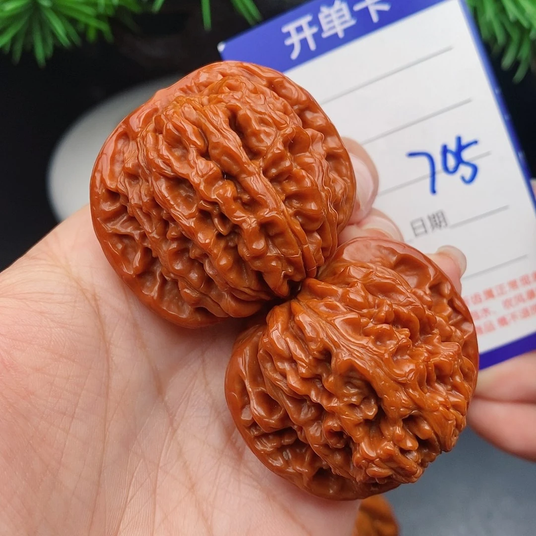 文玩核桃把件43四座楼705