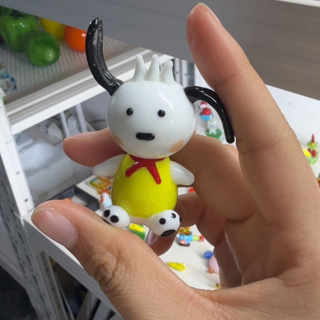 手工艺品琉璃黄色