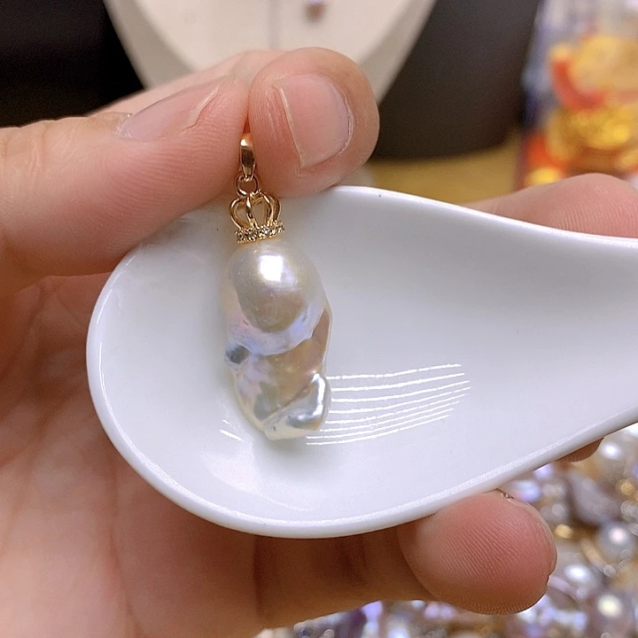 淡水珍珠未镶嵌颈饰738