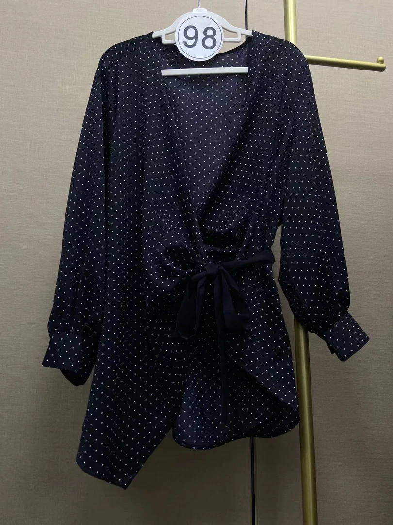 一片式小波点上衣（98号）