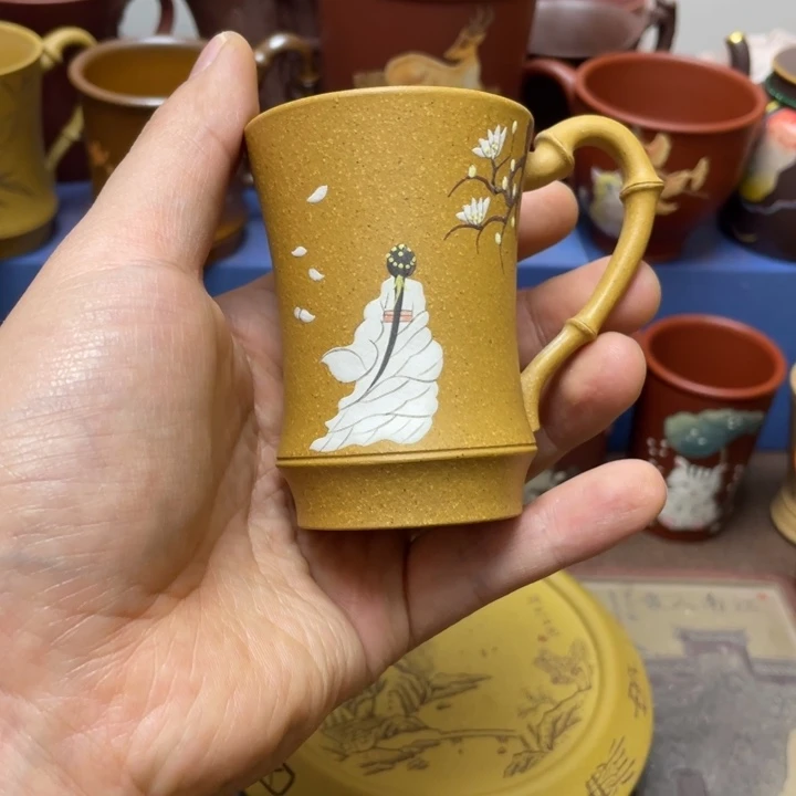 紫砂茶杯紫砂主人杯