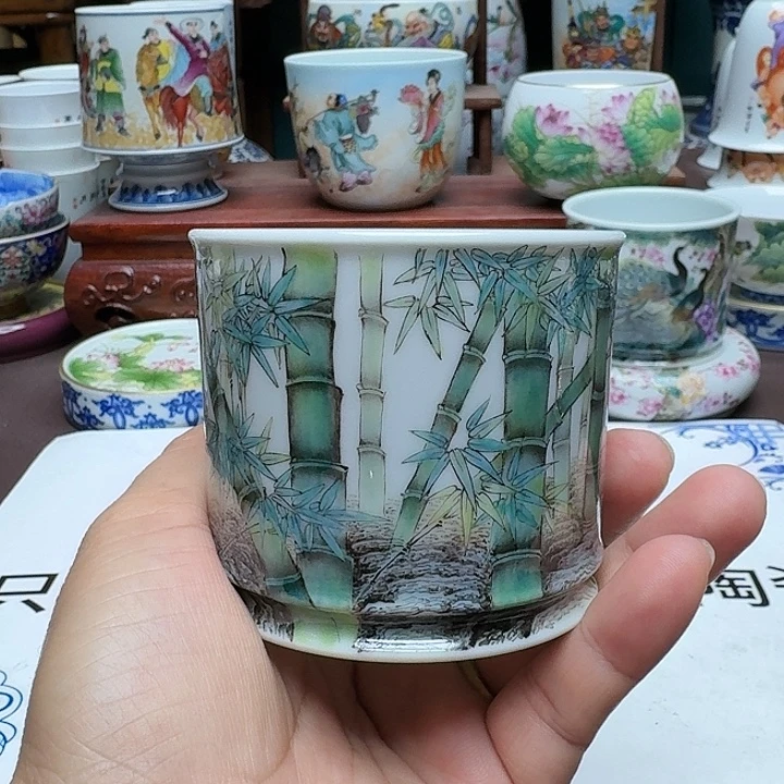 景德镇手工手绘展示