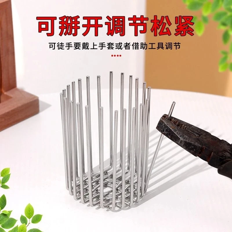 不锈钢快装通风口排气排烟下水管浴霸洞口防堵网卫生间管道过滤网