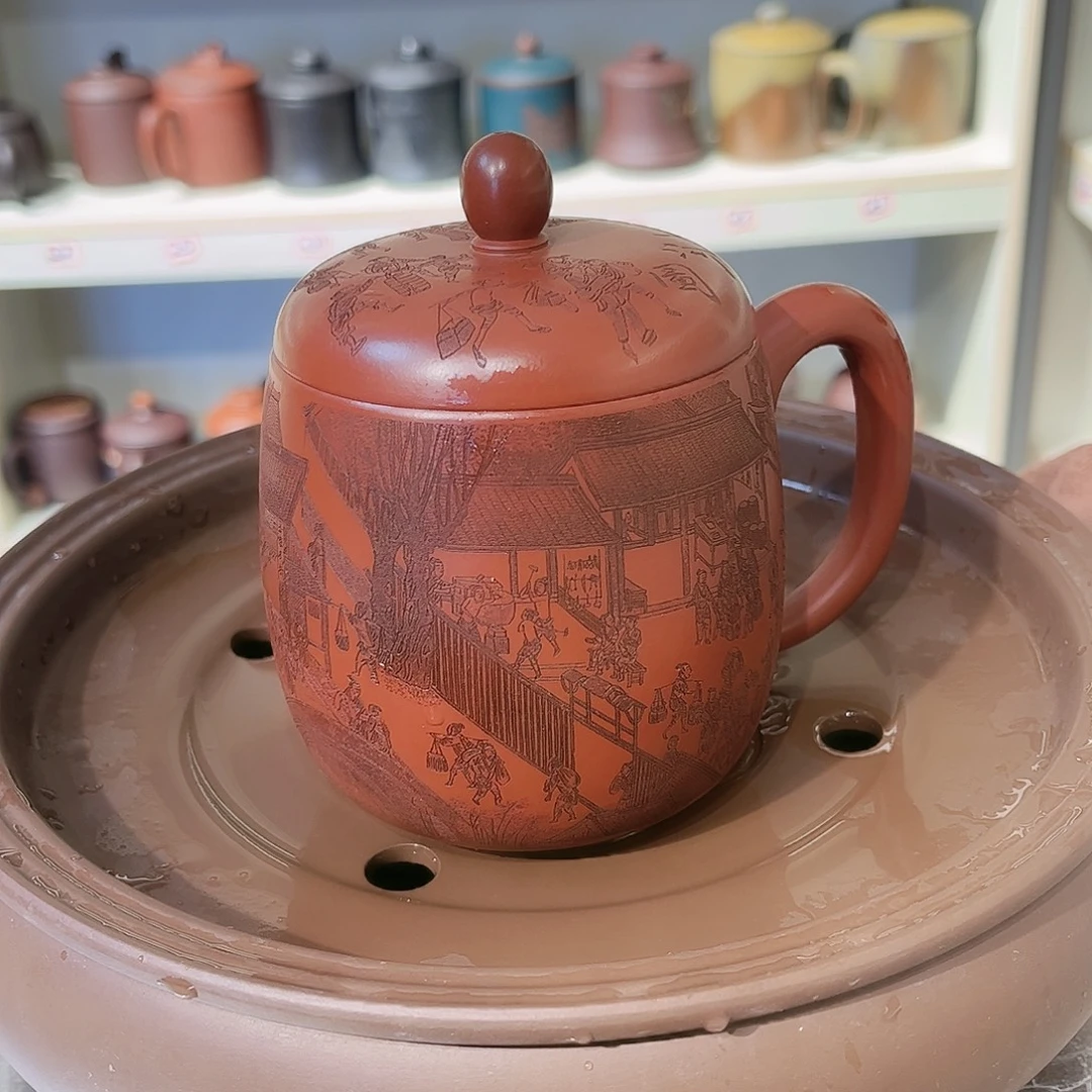 茶杯紫砂手工制作
