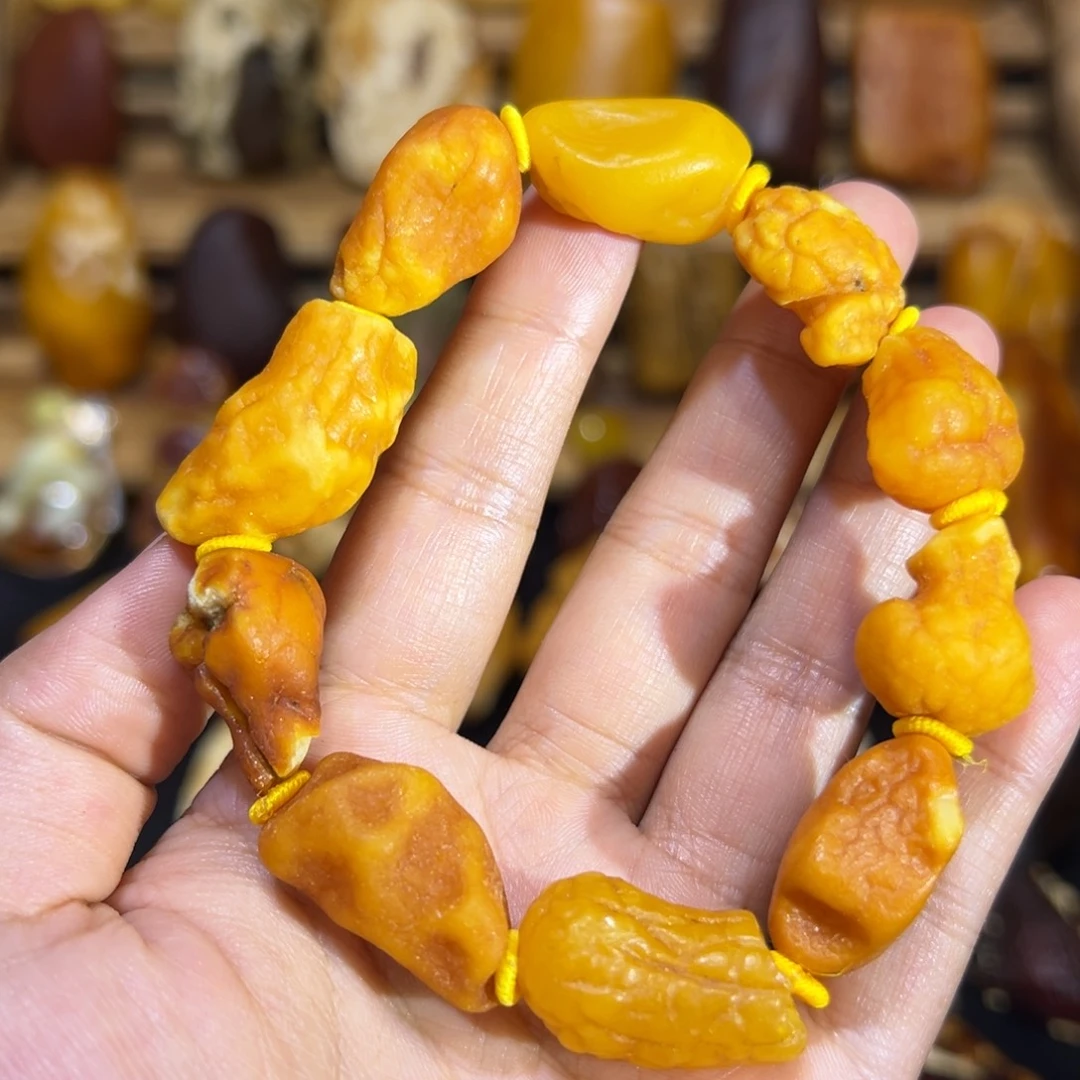 定制琥珀未镶嵌琥珀蜜蜡