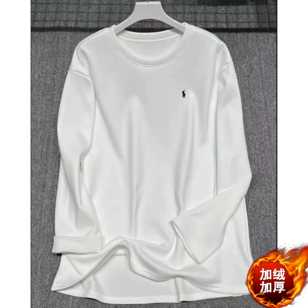 【清货捡漏】宝宝绒长袖T恤女冬季圆领百搭宽松休闲加厚保暖打底衫