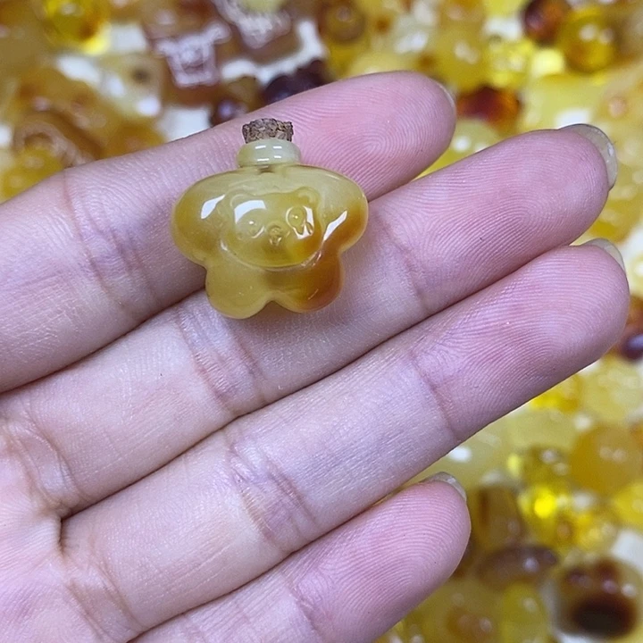 吊坠橄榄核许愿瓶94