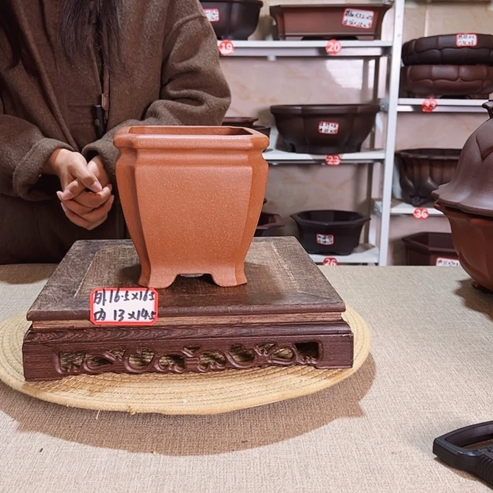 紫砂花盆紫砂花盆