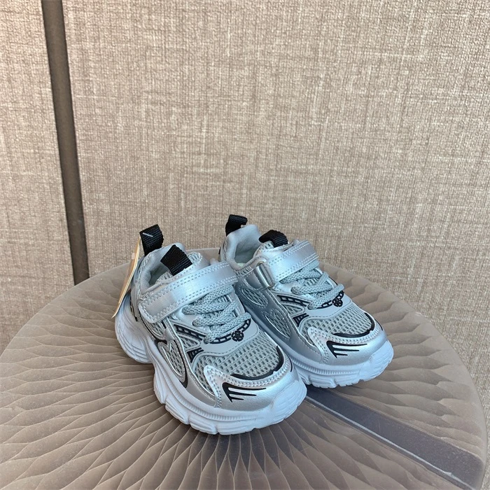 EX438    宝宝银色学步小鞋子   春款