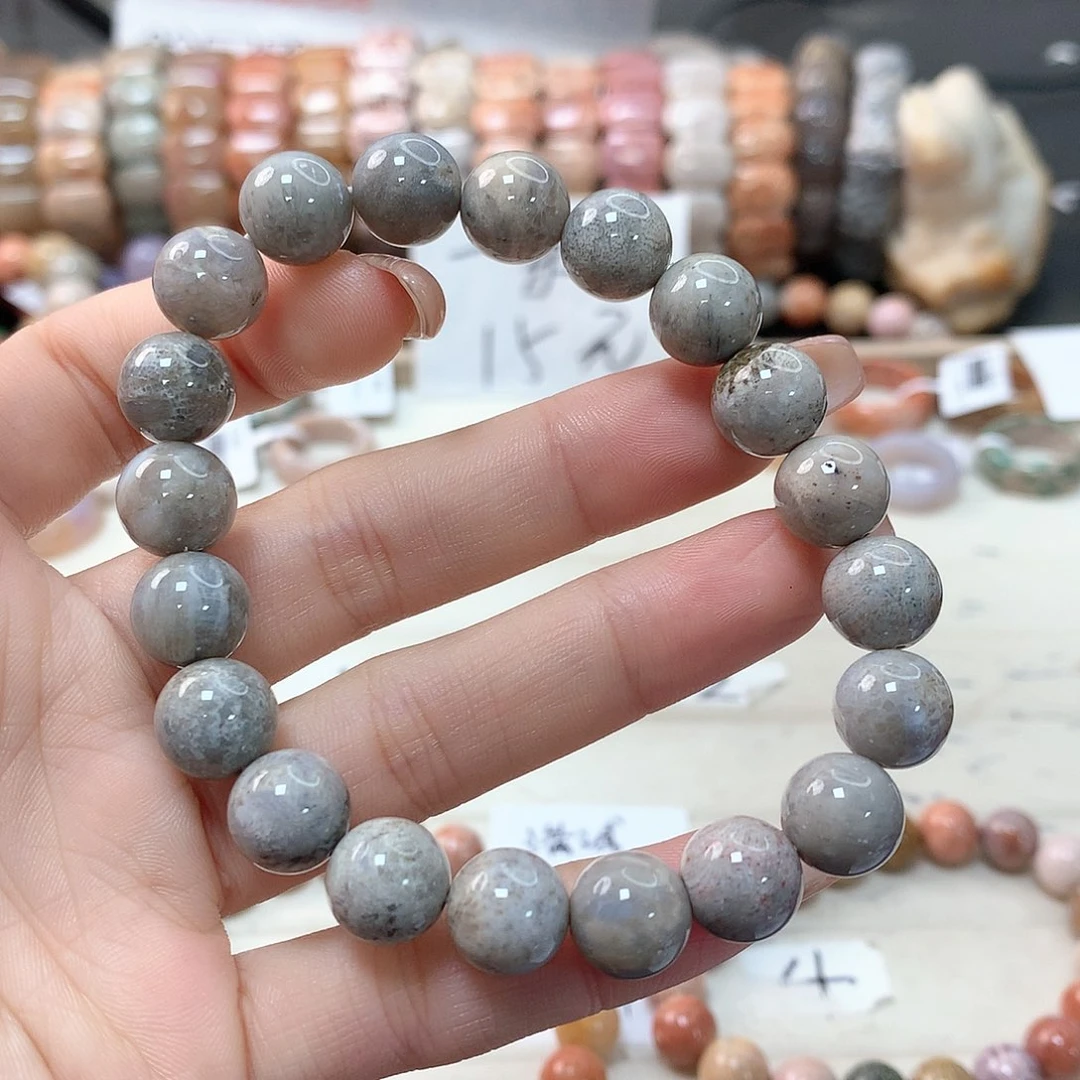 硅化珊瑚（珊瑚玉）手链未镶嵌?****✨177