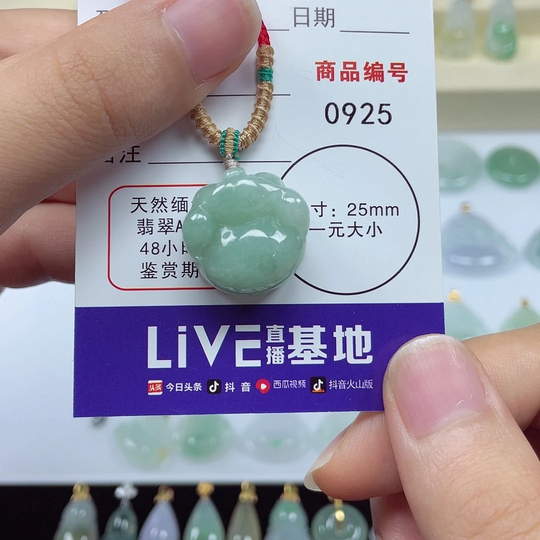 颈饰未镶嵌翡翠翡翠