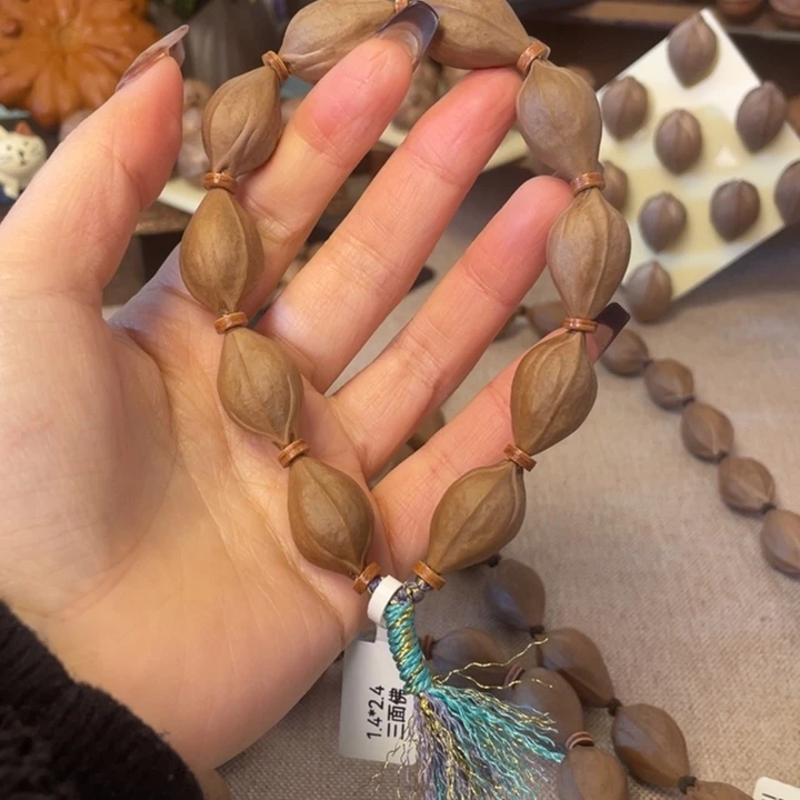 手串/手链橄榄核梅林铁核14.24头货三面佛