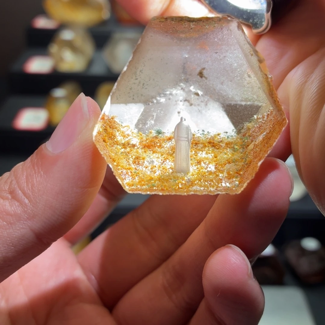 水晶未镶嵌珠宝半成品