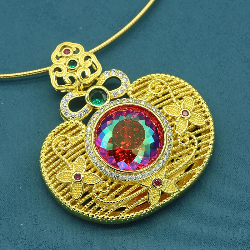 【高级定制】收藏级轻奢时尚设计吊坠f074